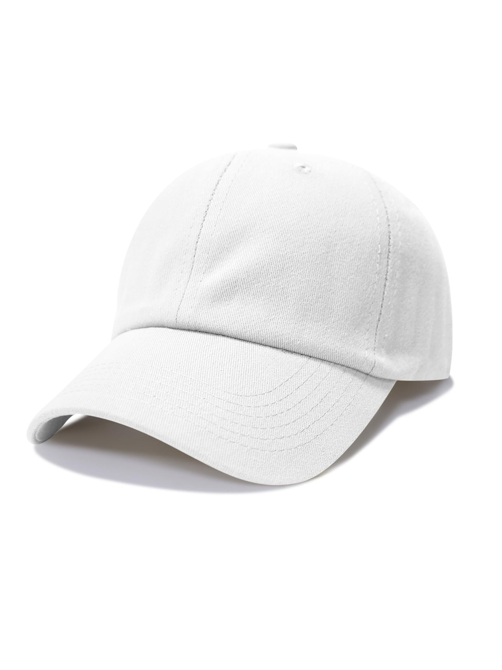 Original Classic Low Profile Baseball Cap Golf Dad Hat | Color White | Size OS
